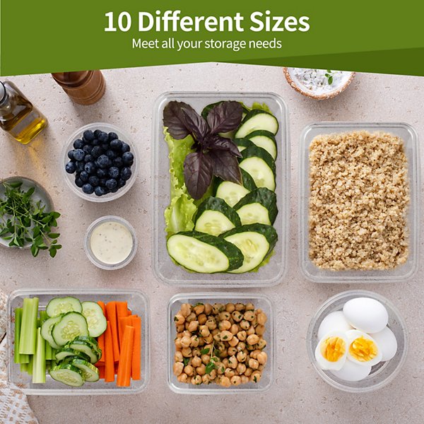 Airtight Food Storage Container Set with Lids Airtight