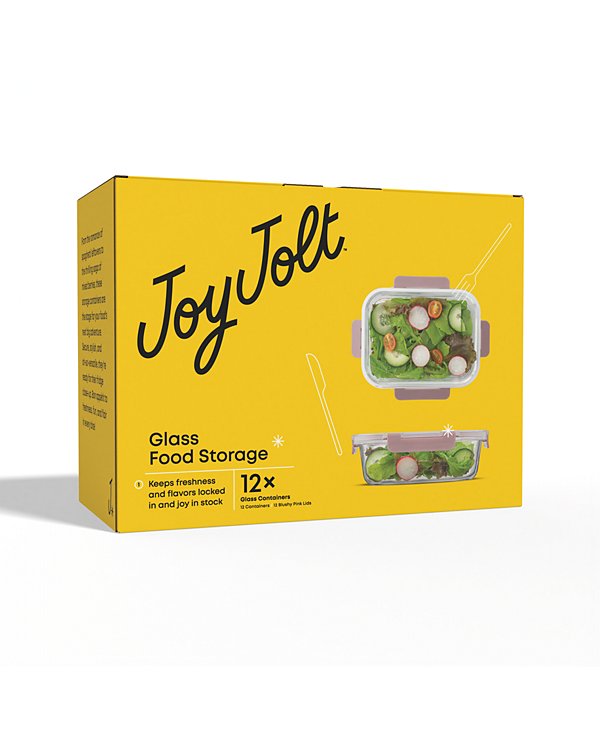 24-Pc. Glass Storage Containers with Lids